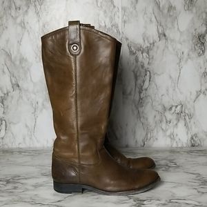 Frye Melissa Button Women's Leather Riding Boot